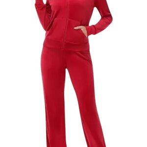 Juicy Couture Red Pajama Set